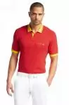 hugo boss sport t-shirts luxe retro 46 stamp rouge spain